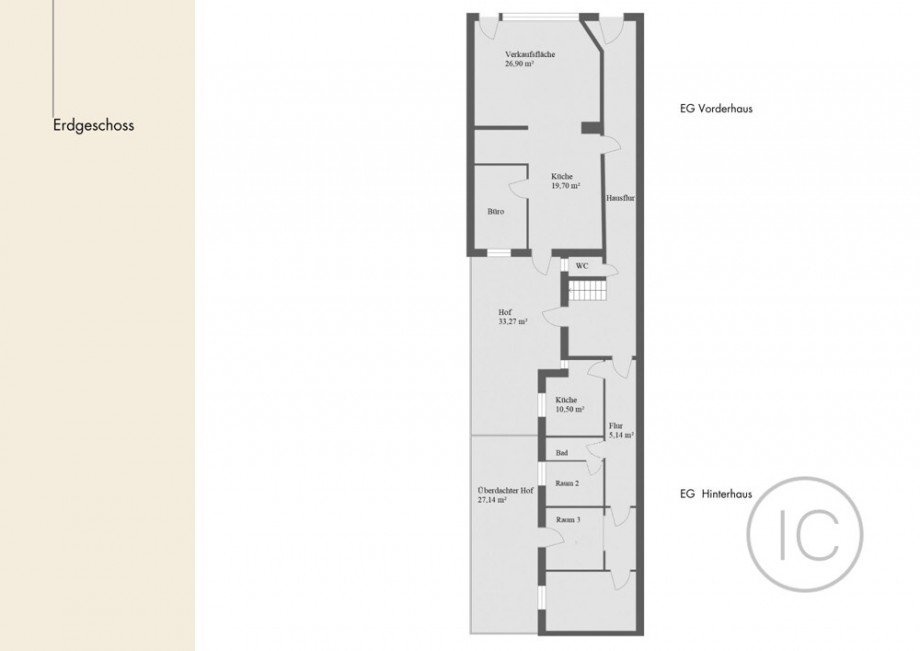 Grundriss EH Mehrfamilienhaus K�ln