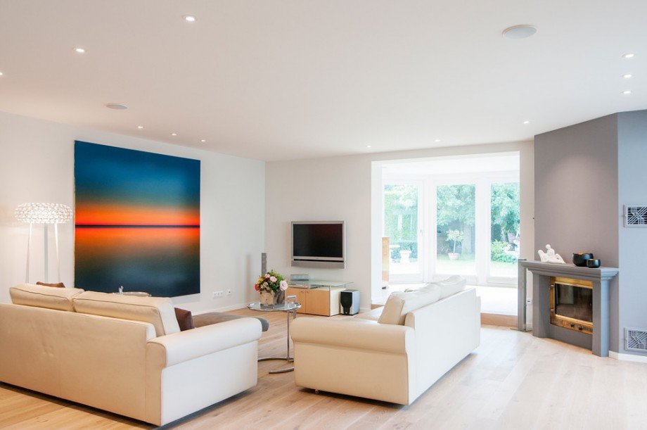 Wohnzimmer Einfamilienhaus Br�hl