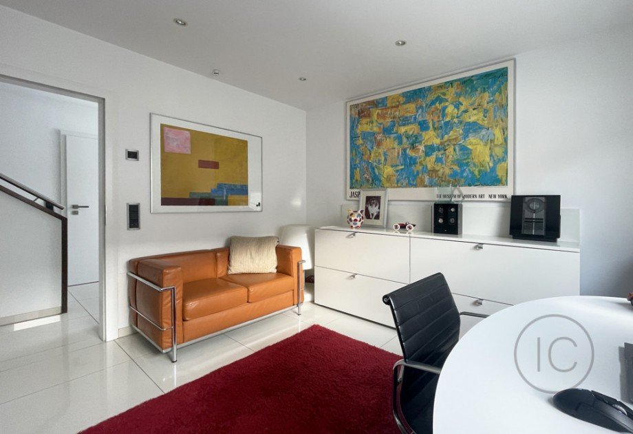 Arbeitszimmer / G�ste Penthousewohnung Bonn / R�ngsdorf