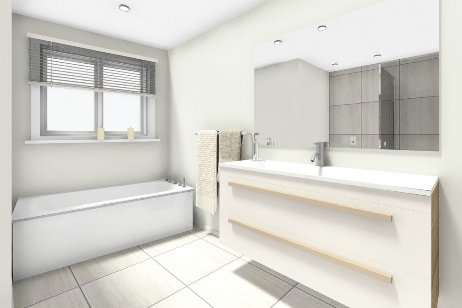 Badezimmer - Gestaltung Maisonettewohnung K�ln