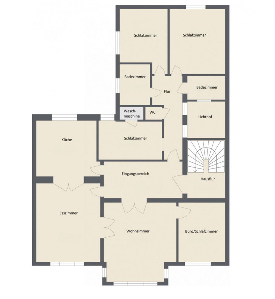 M�glicher Umbau Etagenwohnung K�ln