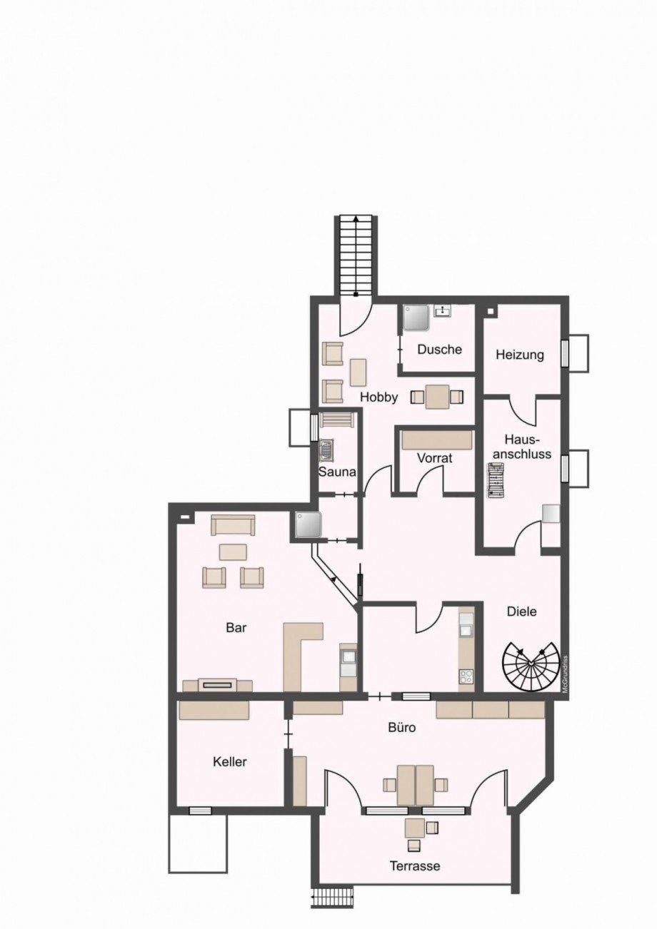Keller/Souterrain Einfamilienhaus Br�hl