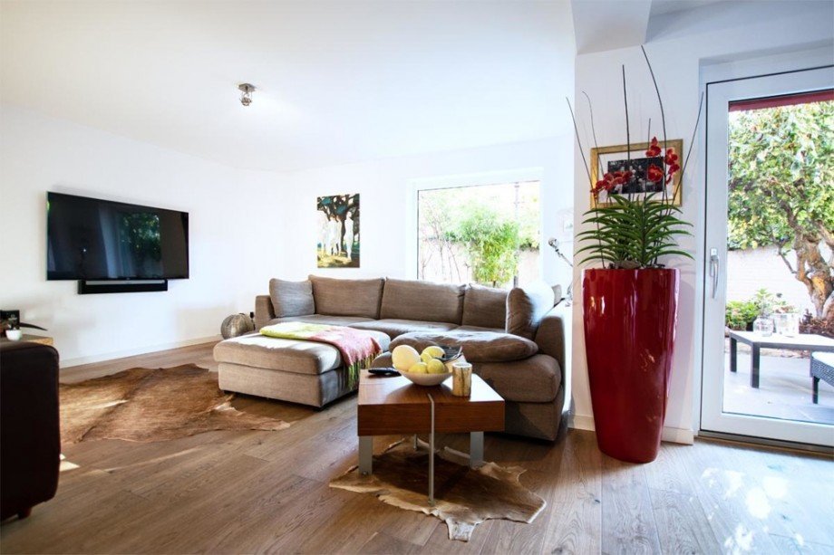 Wohnzimmer Stadthaus K�ln