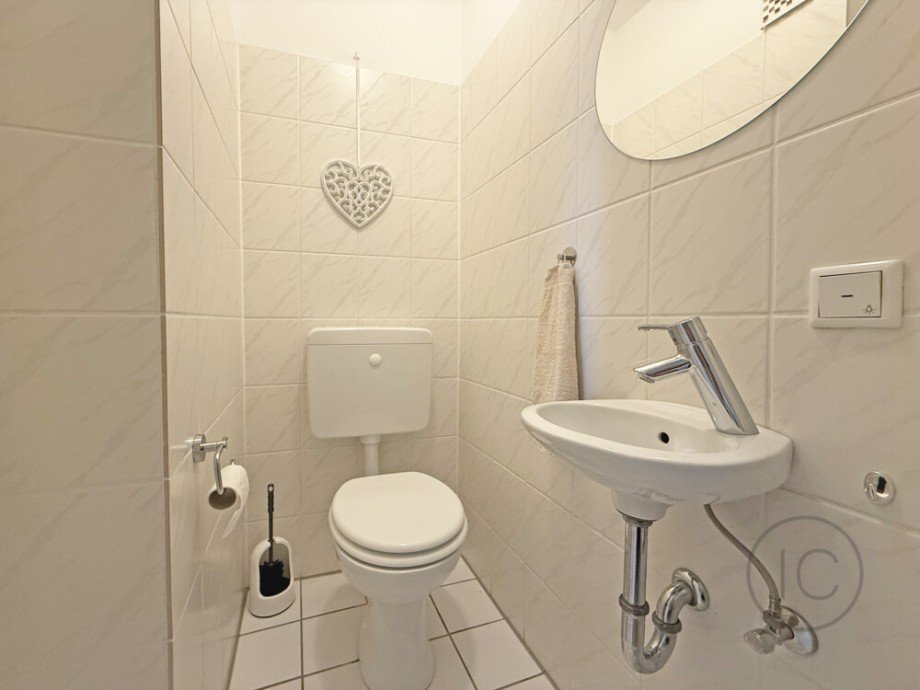 WC Wohnung leer leer Etagenwohnung Wuppertal
