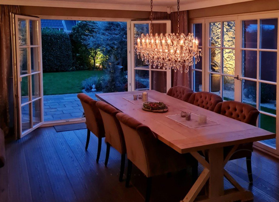 Wohnzimmer Abend Einfamilienhaus Niederkassel