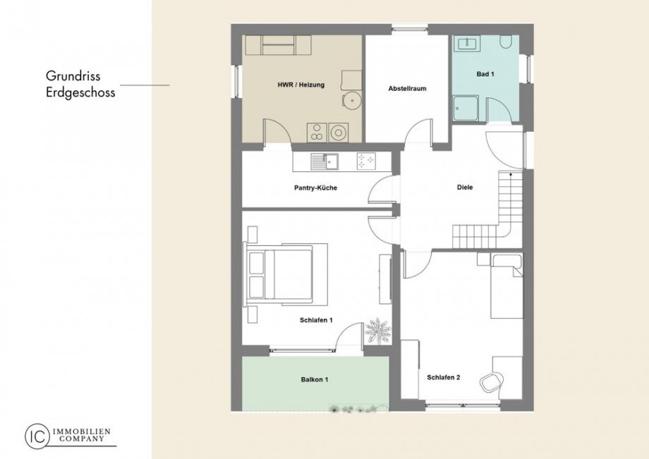 Grundriss o EG Einfamilienhaus Bergisch Gladbach