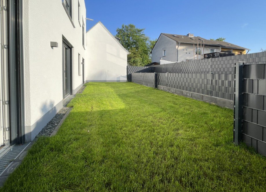 Aktueller Stand Garten Erdgeschosswohnung Bonn