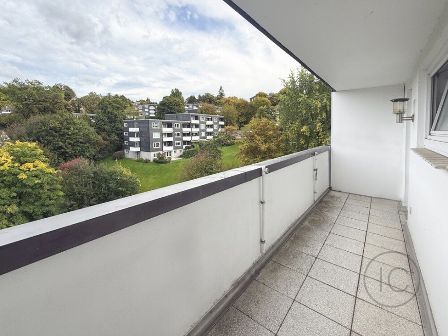 Balkon 2 Wohnung leer Etagenwohnung Wuppertal