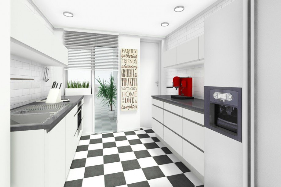 K�che - Gestaltung Etagenwohnung K�ln