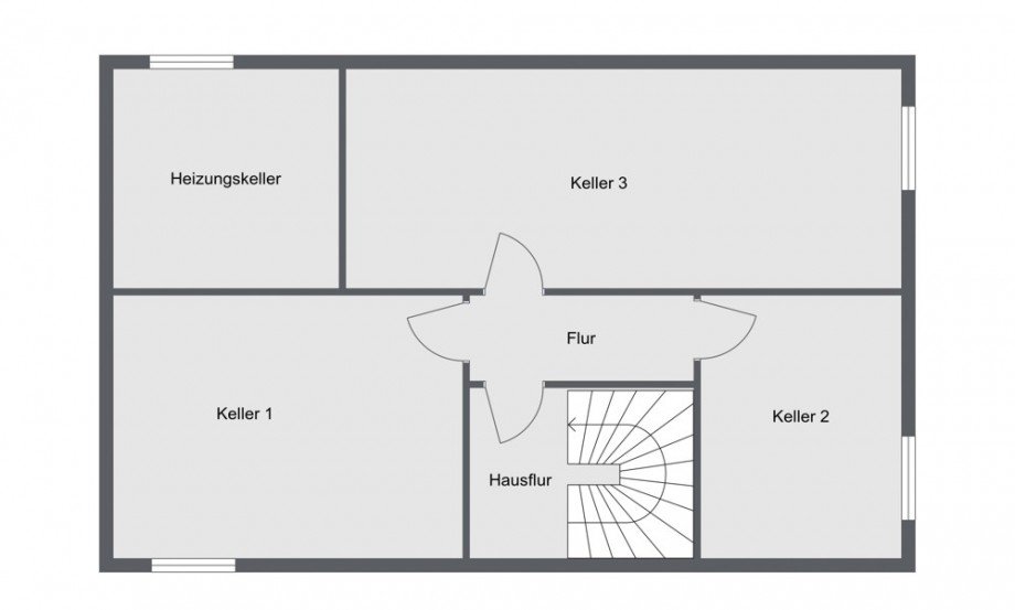 Grundriss Keller Zweifamilienhaus Wahnheide