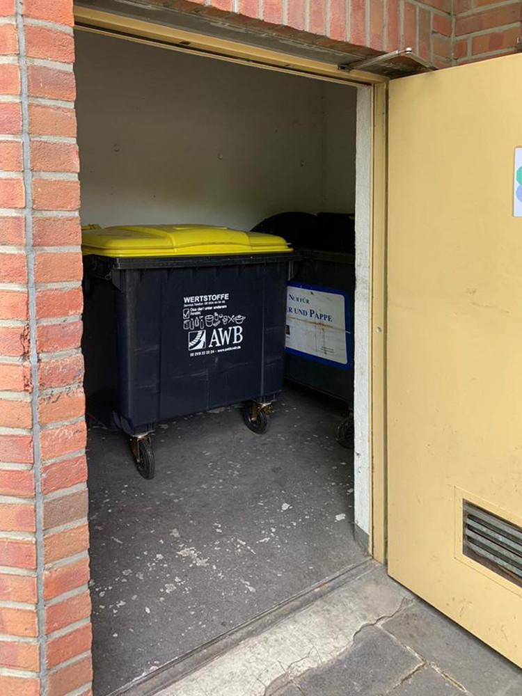 M�llraum Etagenwohnung K�ln Altstadt Nord