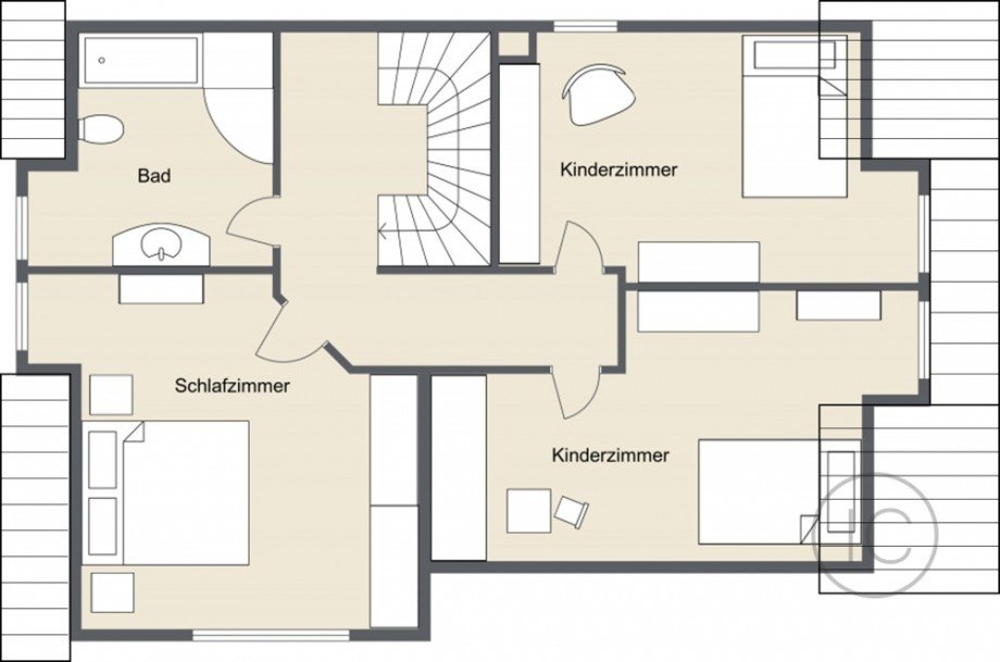 1. Obergeschoss Einfamilienhaus Niederkassel