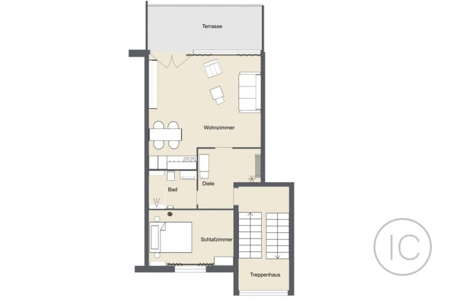 Grundriss Etagenwohnung Bonn