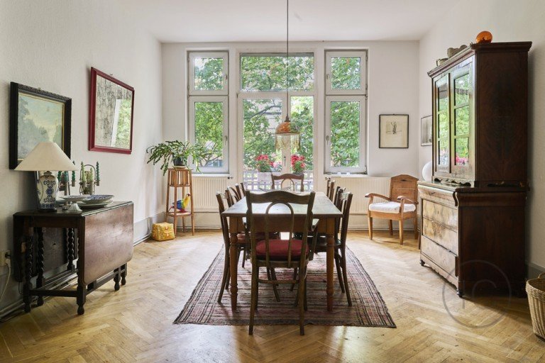 Esszimmer K�ln - Neuehrenfeld Etagenwohnung Altbau-Liebe: Charmante 4-Zimmer-Wohnung im denkmalgesch�tzten Haus