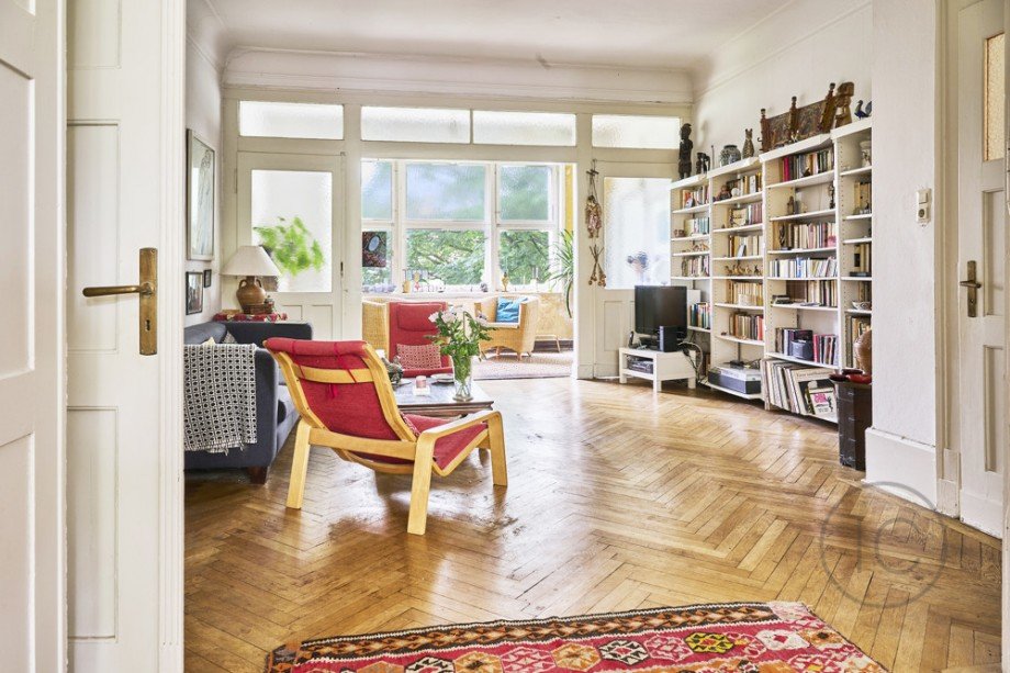 Wohnzimmer Etagenwohnung K�ln