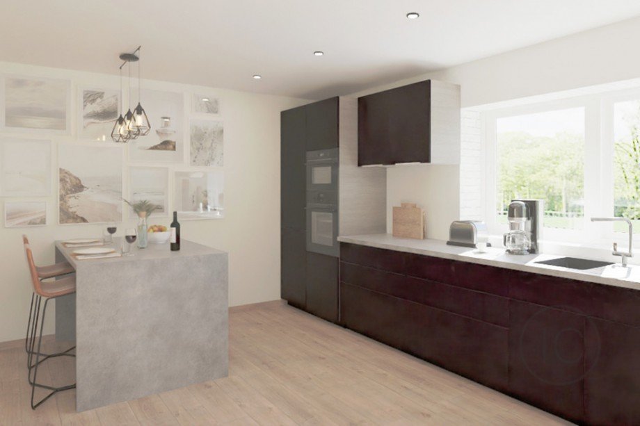 K�che Vision Reihenhaus K�ln