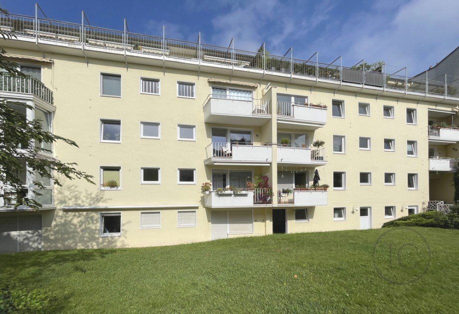 Au�enansicht Hinten Erdgeschosswohnung K�ln