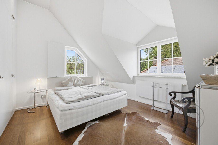 Schlafzimmer Dachgeschosswohnung M�nchen