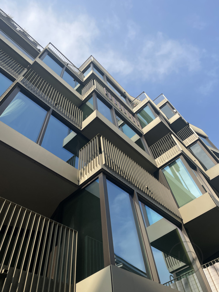 Fensteransicht Etagenwohnung K�ln