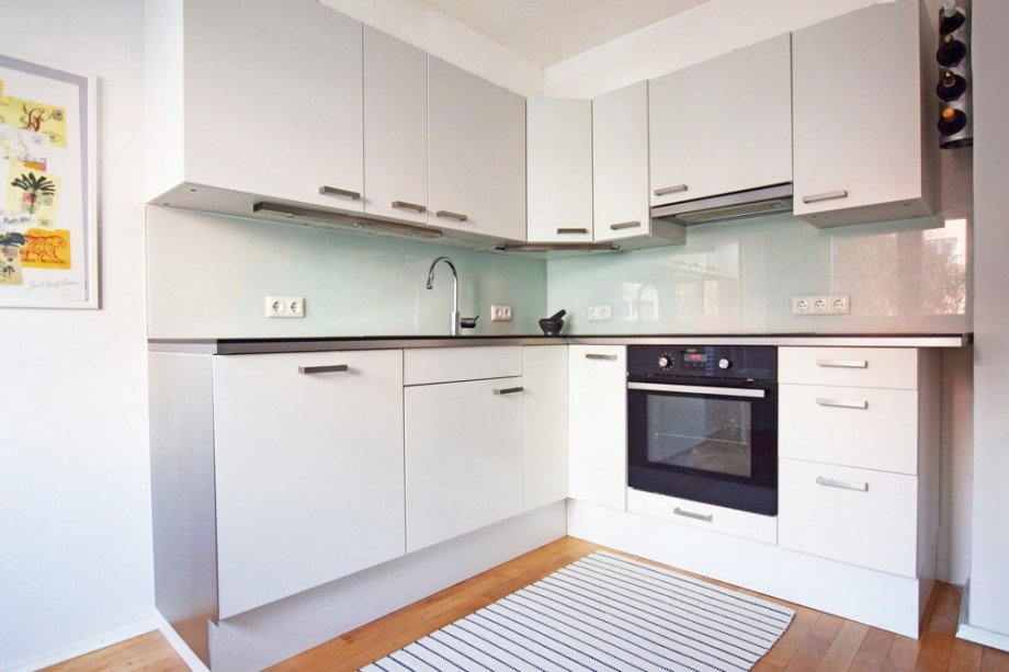 EG: Einbauk�che Reihenmittelhaus K�ln / Lindenthal