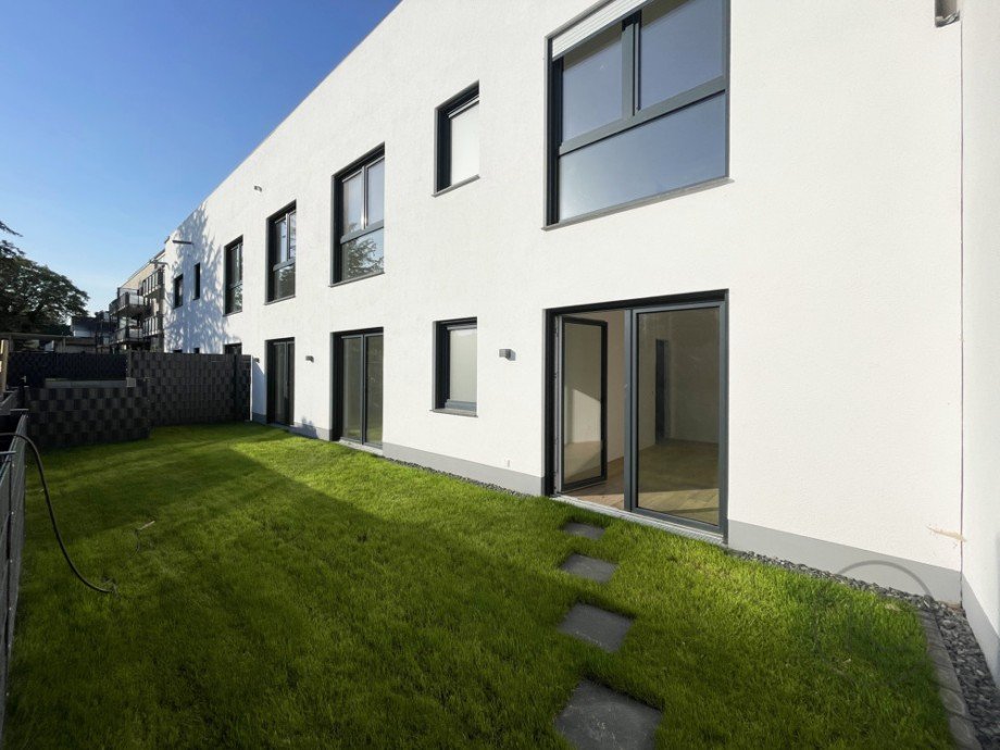 Ansicht Garten Erdgeschosswohnung Bonn