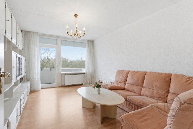 Wohnzimmer K�ln / Chorweiler Etagenwohnung Helle 4-Zimmer-Eigentumswohnung mit zwei Balkonen in familienfreundlicher Lage