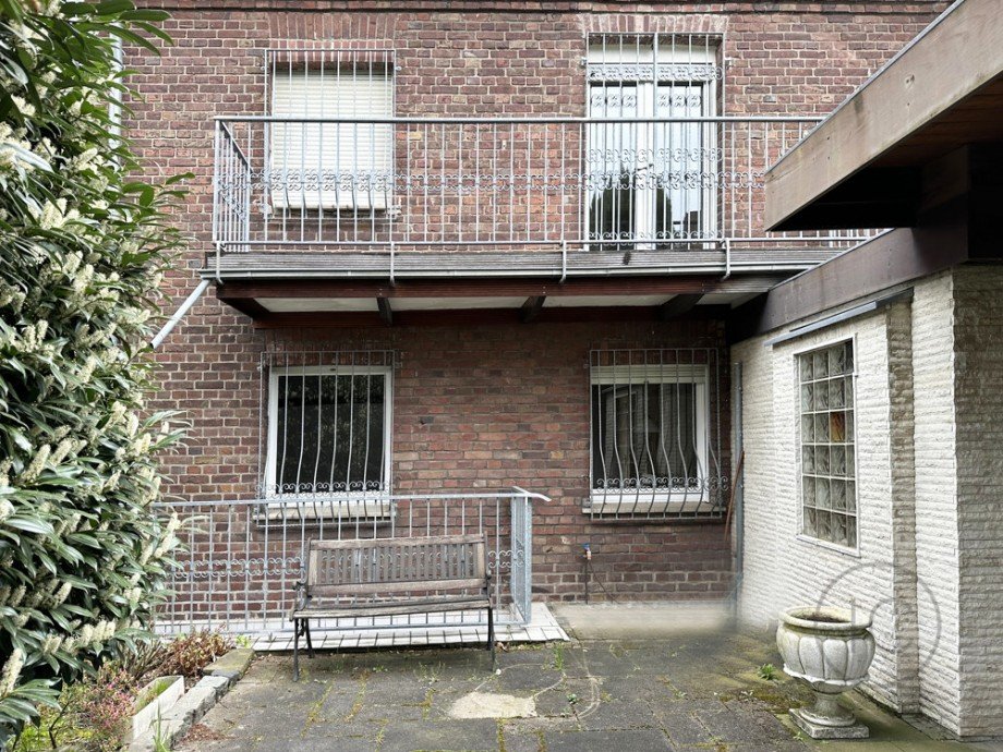 Hausansicht hinten Reihenhaus K�ln