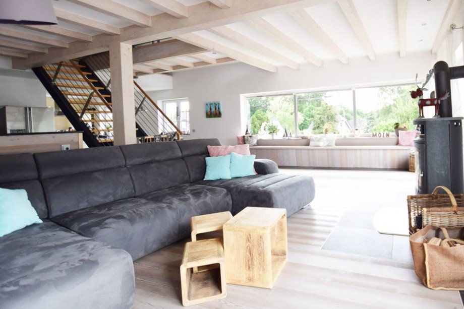 Wohnzimmer Maisonettewohnung Bergisch Gladbach-Katterbach