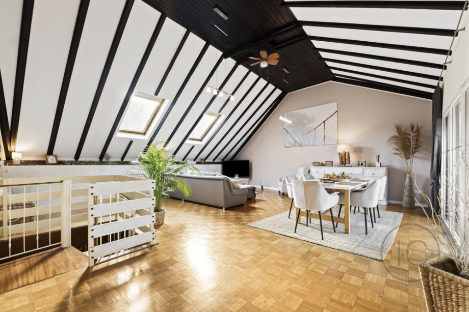 Wohnen Blick aus der K�che Reihenmittelhaus Frechen