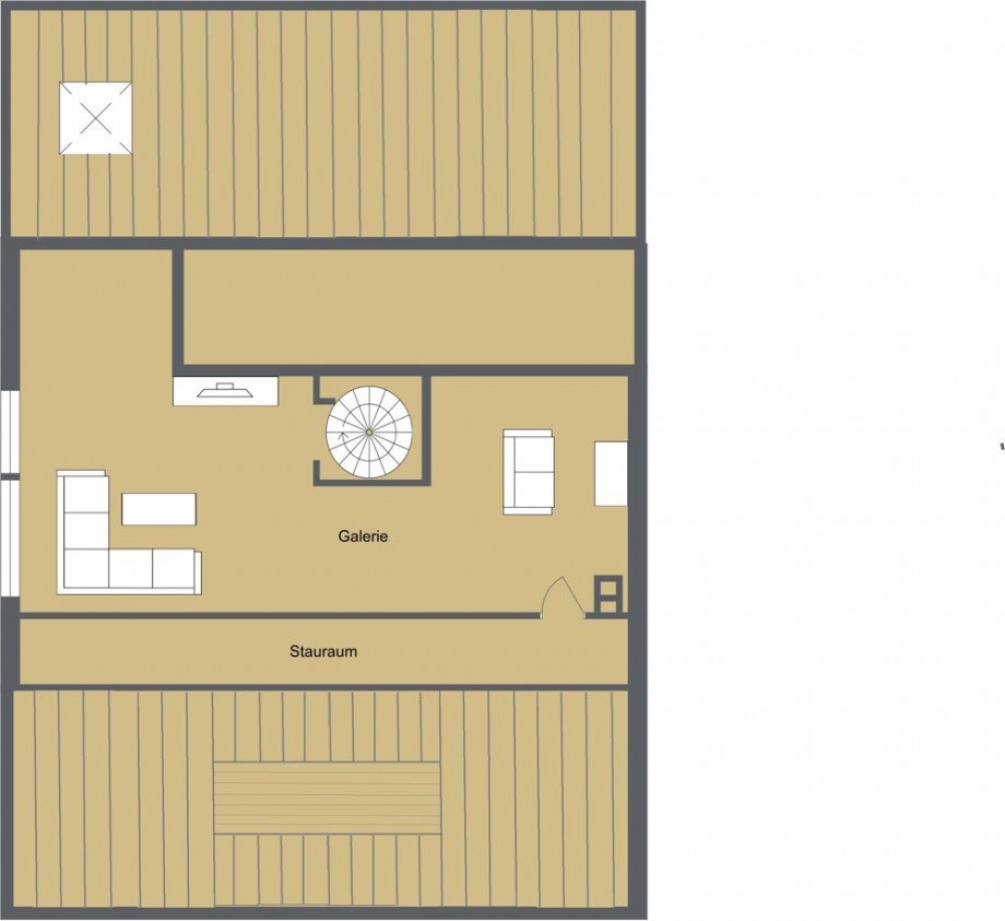Grundriss Galerie Maisonettewohnung Bergisch Gladbach