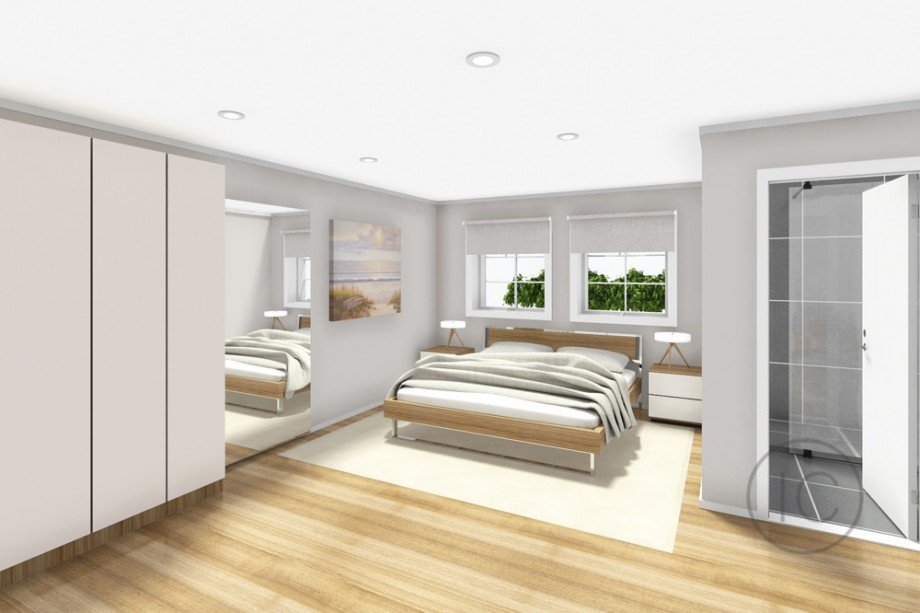 Einrichtungsbeispiel Bungalow Dormagen