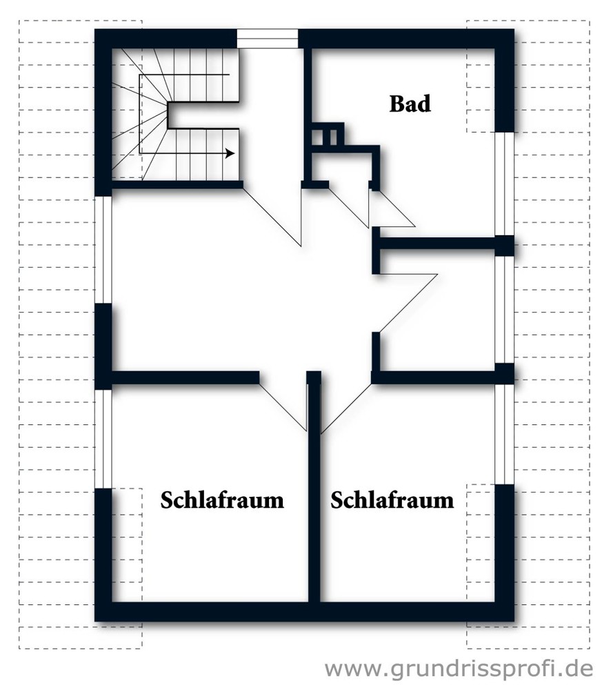 Grundriss DG Einfamilienhaus K�ln