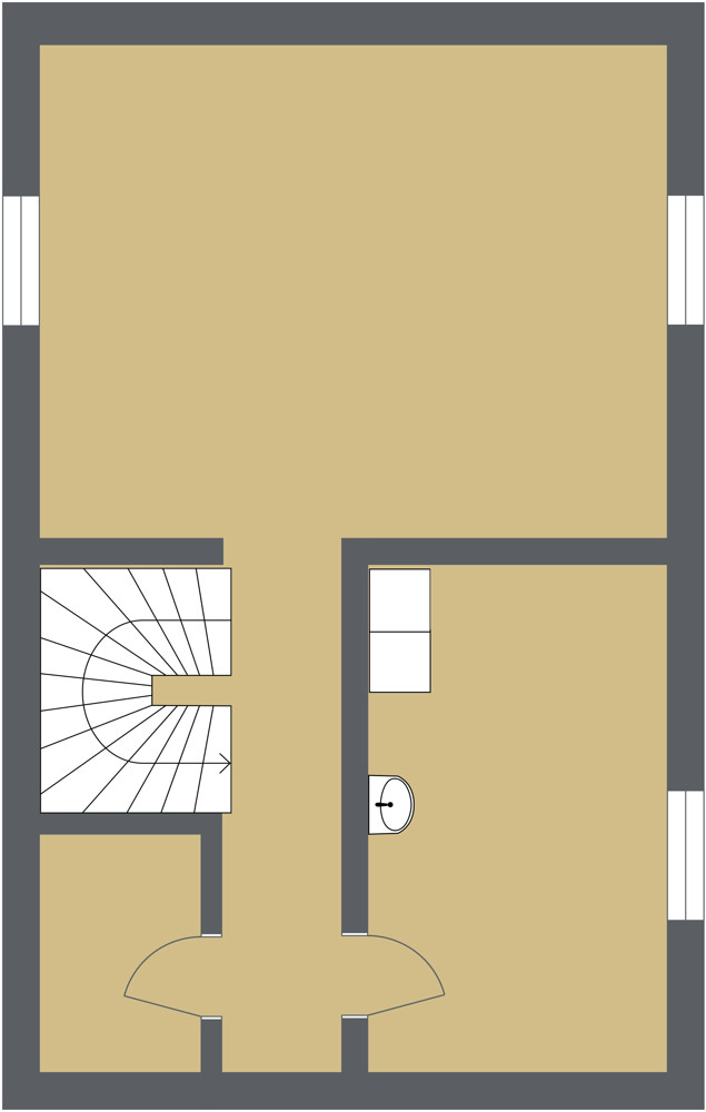 Projektiertes Kellergeschoss Grundst�ck K�ln / Poll