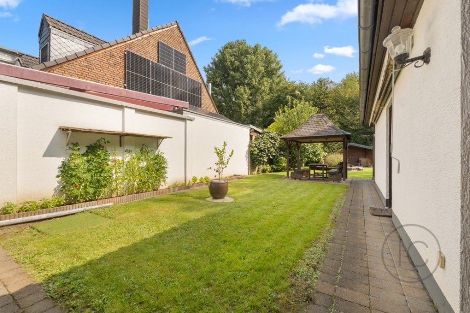 Garten K�chenbereich Einfamilienhaus K�ln / Merkenich
