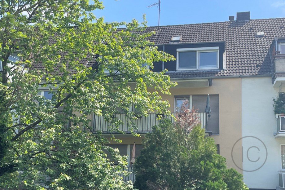 R�ckansicht Etagenwohnung Bocklem�nd / Mengenich