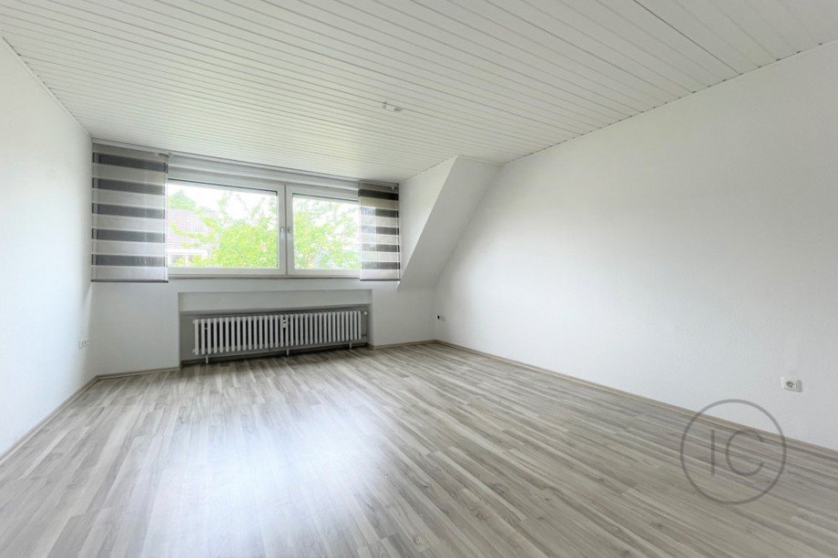Wohnzimmer 3.OG Etagenwohnung Bocklem�nd / Mengenich