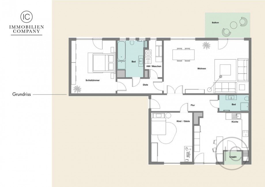 Grundriss Etagenwohnung K�ln