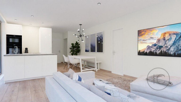 Wohnzimmer Bornheim Etagenwohnung 3-Zimmer-Neubauwohnung in Bornheim Merten mit sch�nem Balkon