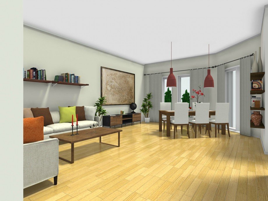 Wohnzimmer Etagenwohnung K�ln / Lindenthal