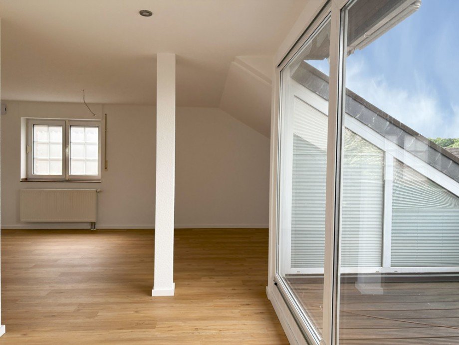 Blick auf den Balkon OG Einfamilienhaus Kerpen