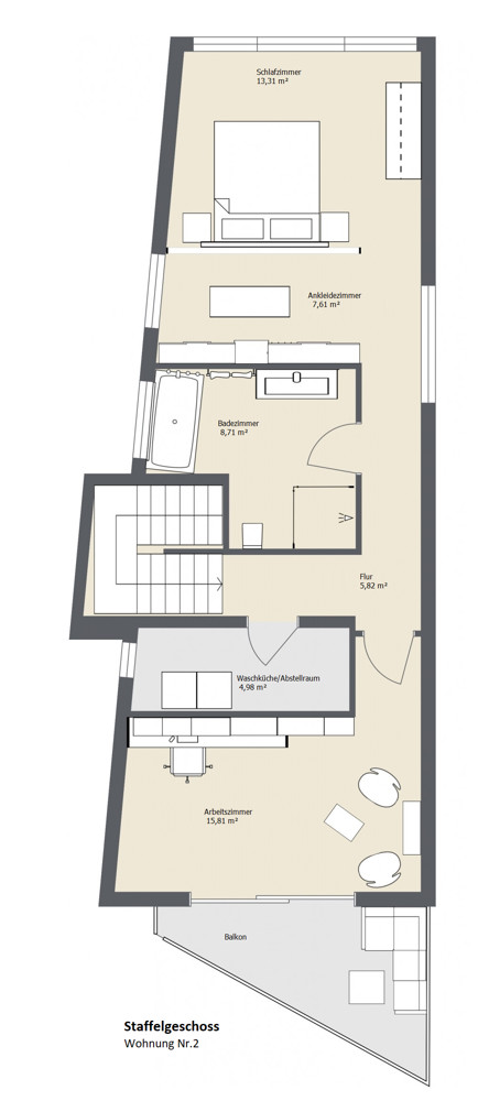  Maisonettewohnung K�ln