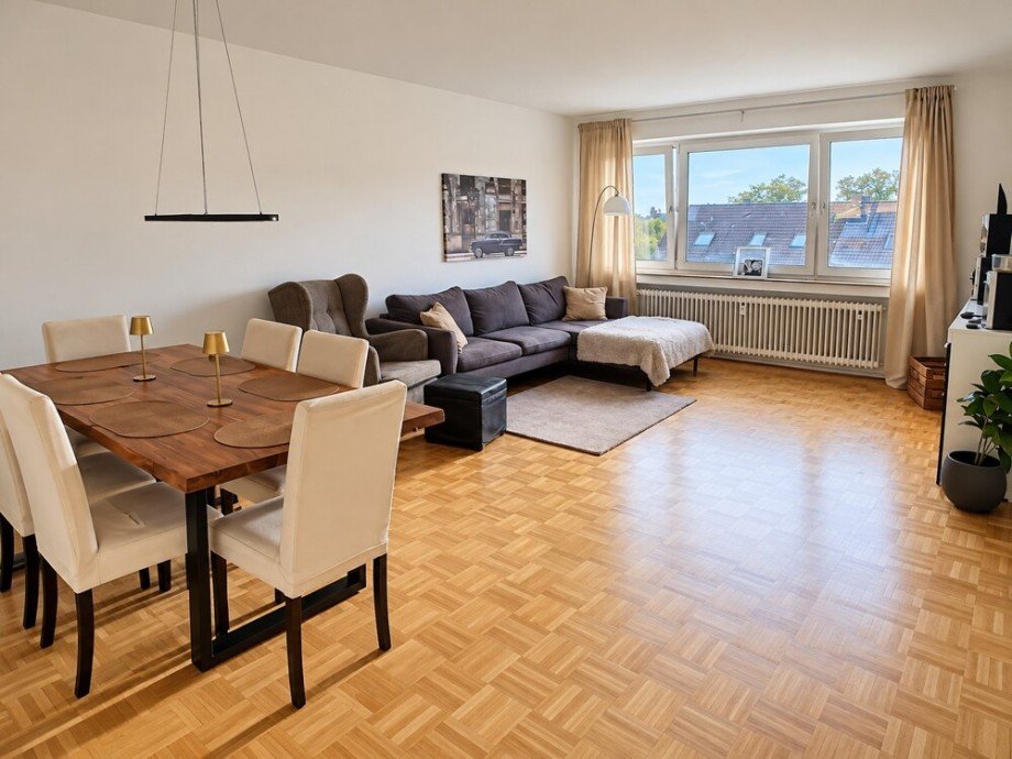 Wohnzimmer Etagenwohnung K�ln / Longerich
