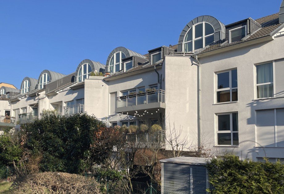 Au�enansicht Hinten Maisonettewohnung K�ln / Raderberg