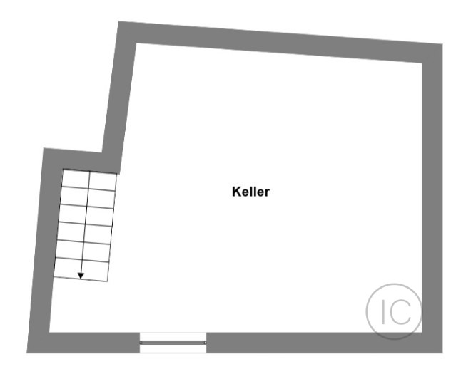 Grundriss Keller Reihenmittelhaus Frechen