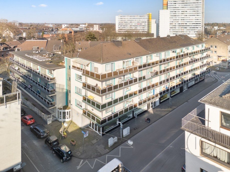 Hausansicht Mehrfamilienhaus Krefeld / Cracau