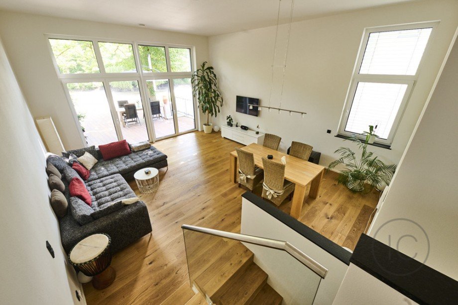 Wohn-/Esszimmer Erdgeschosswohnung R�srath