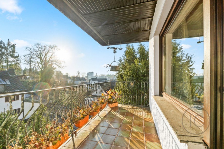 Balkon Wohnzimmer Einfamilienhaus Bergisch Gladbach