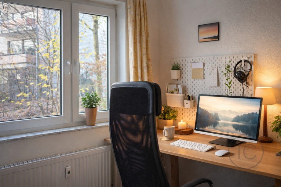 Arbeitsecke Erdgeschosswohnung K�ln