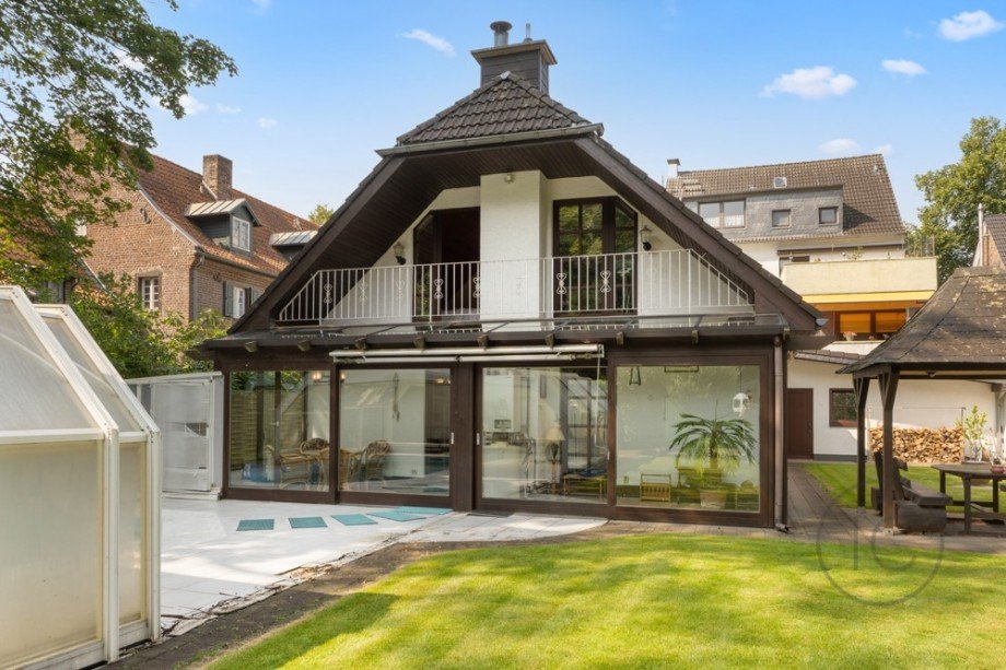 Gartenansicht Einfamilienhaus K�ln / Merkenich