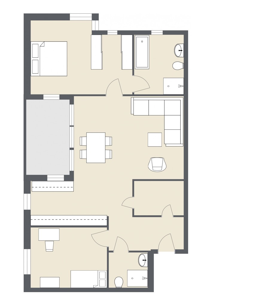 L�venich, Moltkestr. 120 Etagenwohnung K�ln / L�venich